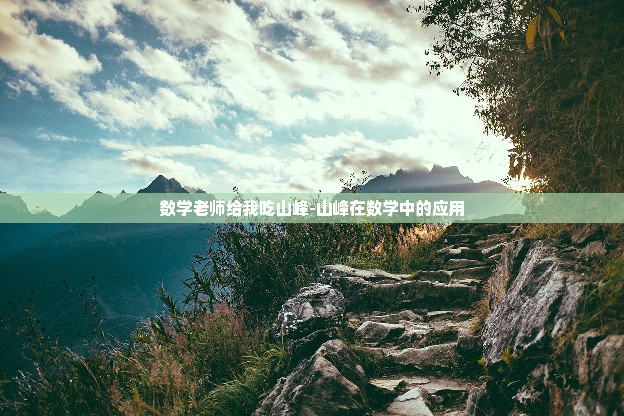數(shù)學(xué)老師給我吃山峰-山峰在數(shù)學(xué)中的應(yīng)用